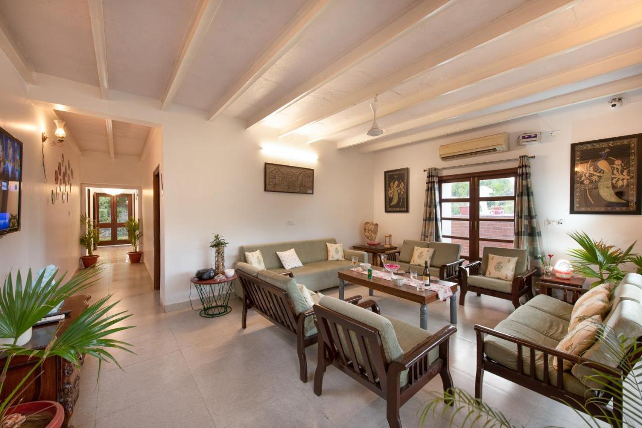 The Singh Farm Cosy Private Pool Farm Villa Gurgaon Bagian luar foto